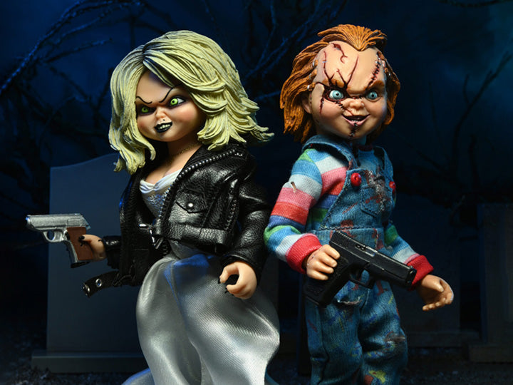 Childs Play: Bride of Chucky - Chucky and Tiffany Clothed Figure Two-Pack