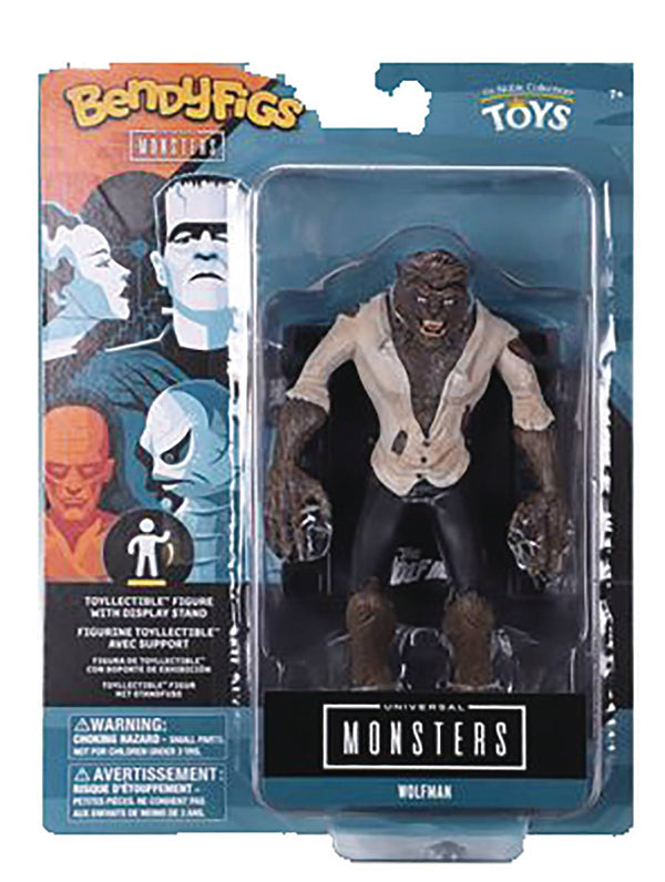 Universal Monsters: Wolfman 7" Bendy Figure