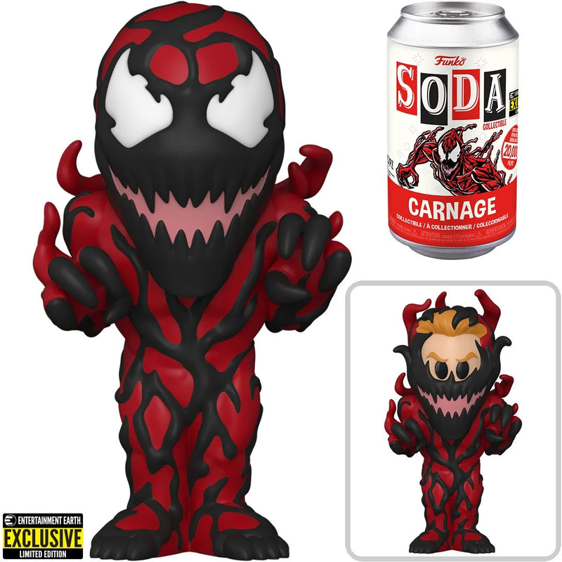 Marvel Carnage Soda Vinyl Figure - Entertainment Earth Exclusive